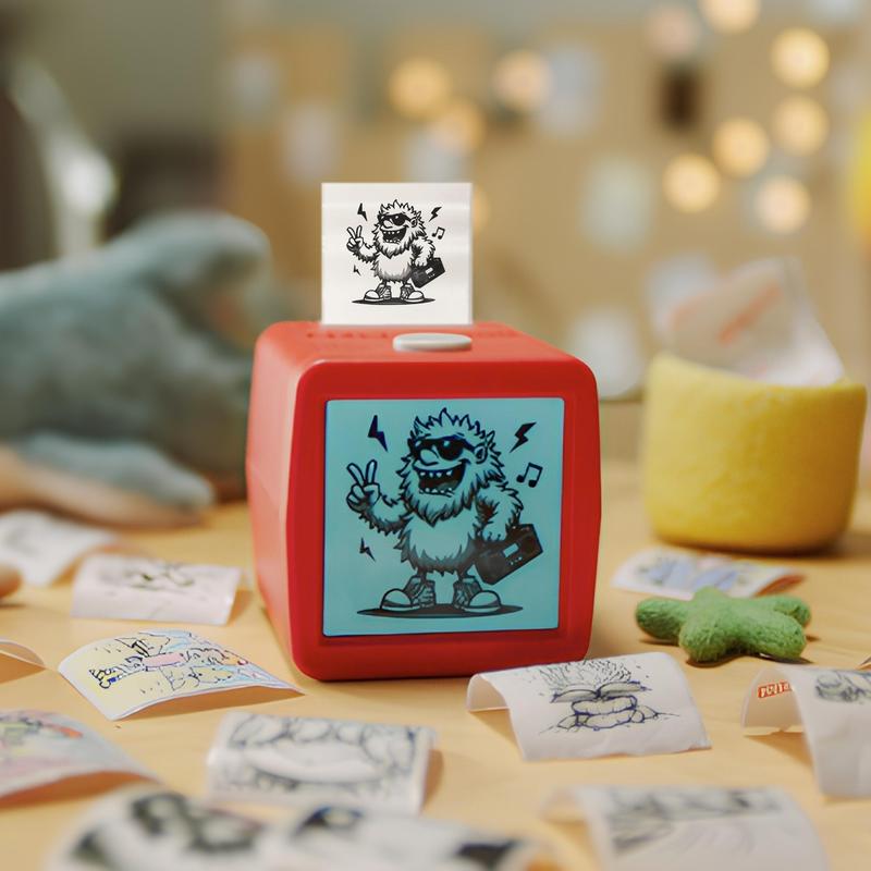 Voice-Activated AI Sticker Printer