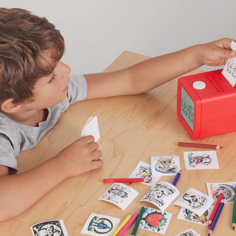 Voice-Activated AI Sticker Printer